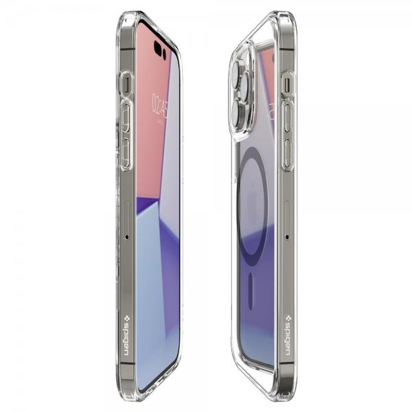 Spigen iPhone 14 Pro -suojakuori Ultra Hybrid MagFit Carbon Fiber