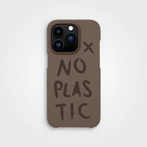 agood company iPhone 14 Pro -kuoret kasvipohjaiset, muovittomat, Earth Brown