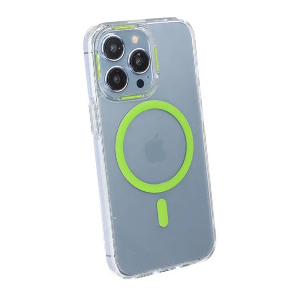 iPhone 14 Pro Kuori TPU MagSafe Vihreä