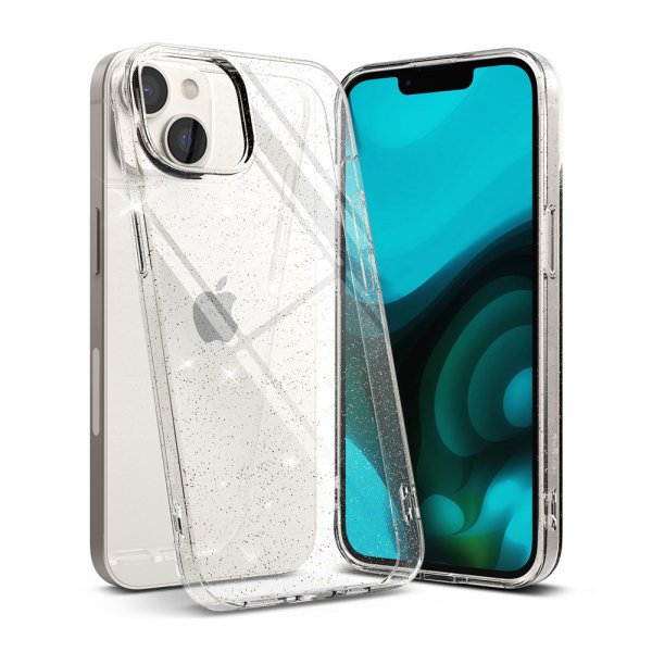 Ringke iPhone 14 Air Glitter Clear -suojakuori