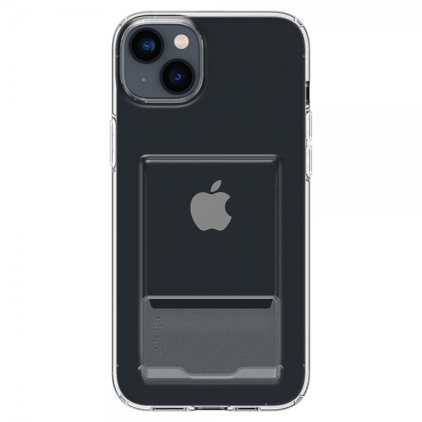 Spigen iPhone 14 -suojakuori Crystal Slot Crystal Clear