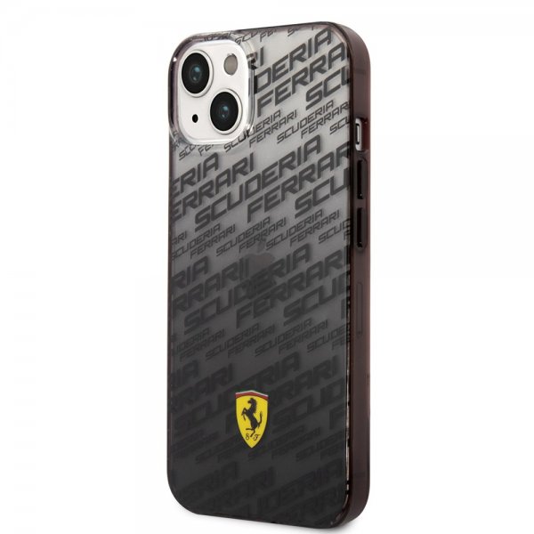 Ferrari iPhone 14 -suojakuori Gradient Scuderia, musta