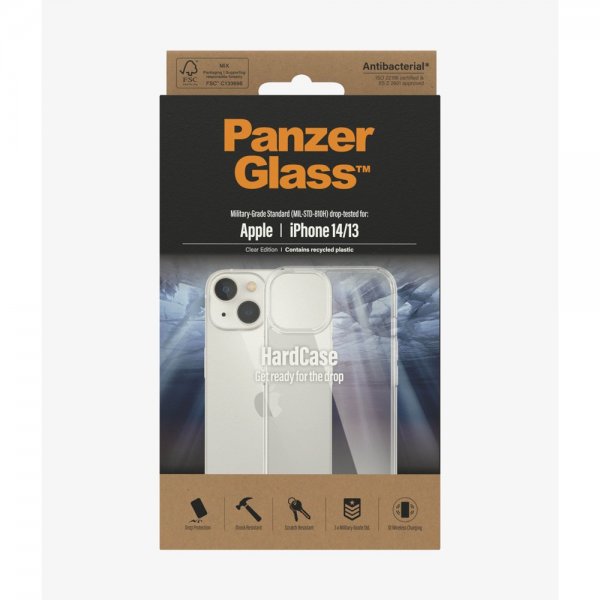PanzerGlass iPhone 13/iPhone 14 kuori HardCase Transparent