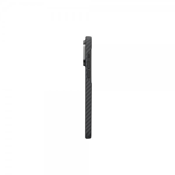 Pitaka iPhone 14 MagEZ Case 3 -suojakuori, musta/harmaa (Twill)