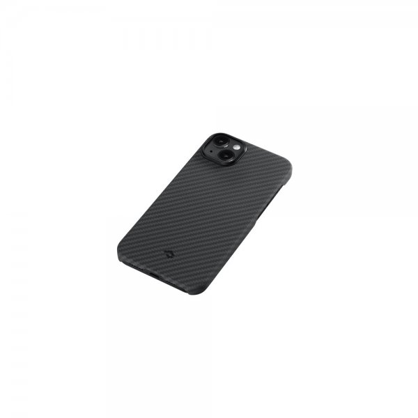 Pitaka iPhone 14 MagEZ Case 3 -suojakuori, musta/harmaa (Twill)