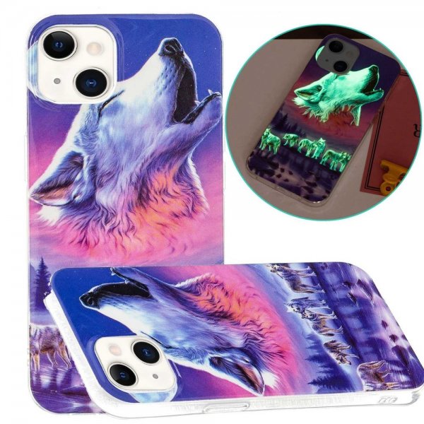 iPhone 14 Kuori Ulvova Susi -aiheella