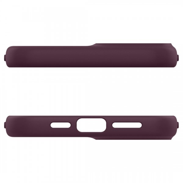 Caseology iPhone 14 -suojakotelo näytönsuojalla Nano Pop 360 Burgundy Bean