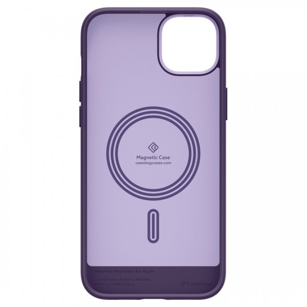 Caseology iPhone 14 -suojakuori Nano Pop Mag Grape Purple