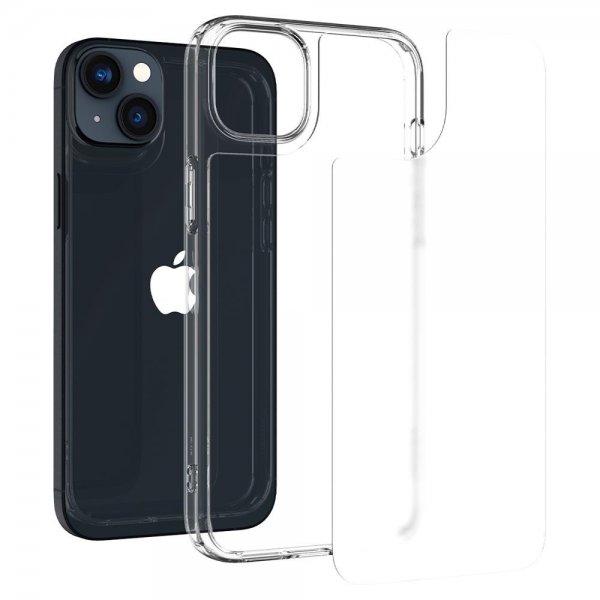 Spigen iPhone 14 -suojakuori, Quartz Hybrid Matte Clear
