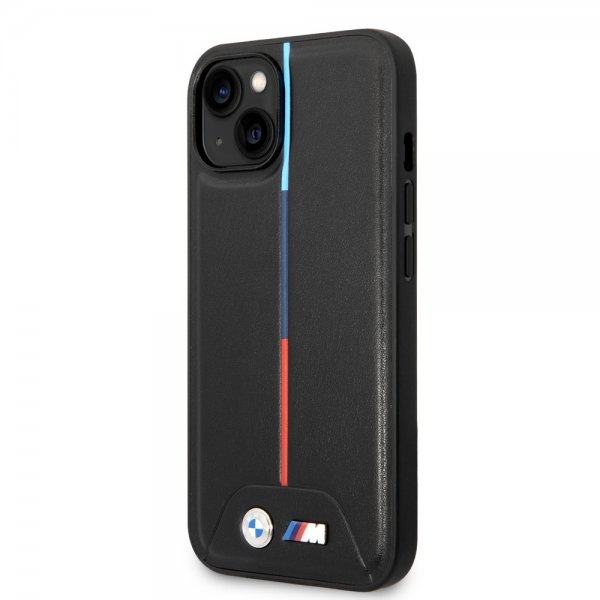 BMW iPhone 14 Quilted kuori musta