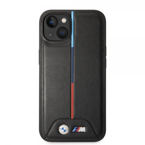 BMW iPhone 14 Quilted kuori musta