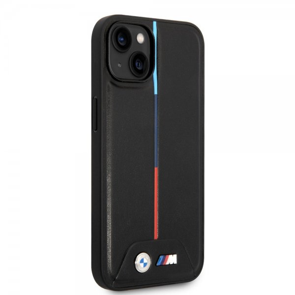 BMW iPhone 14 Quilted kuori musta