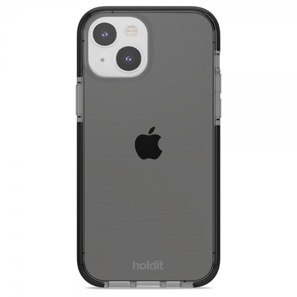 holdit iPhone 14 Suojakuori Seethru Musta
