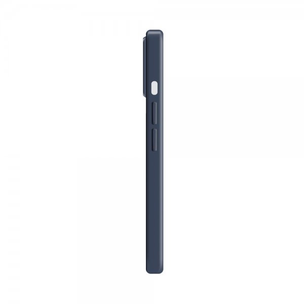 Xqisit iPhone 14 -silikonisuojakuori, tummansininen