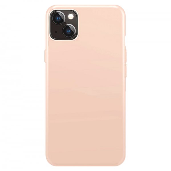 Xqisit iPhone 14 Plus Silicone Case Sand