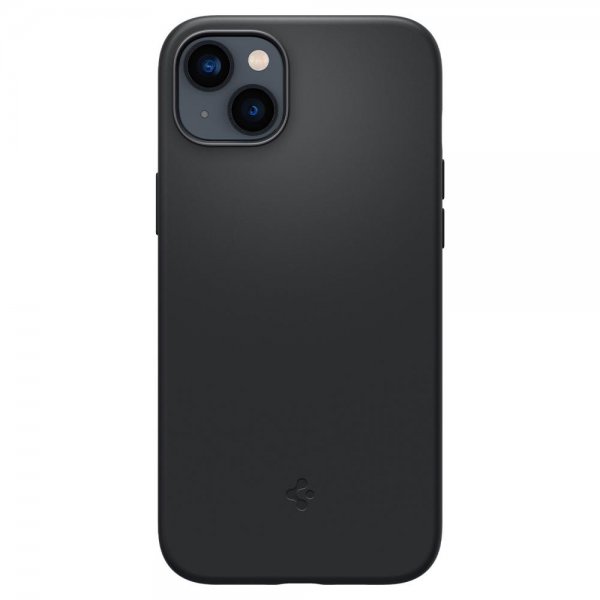 Spigen iPhone 14 -suojakuori Silicone Fit MagFit, musta