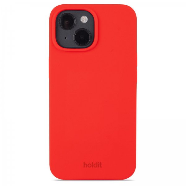 holdit iPhone 14 Silikonikuori Chili Red