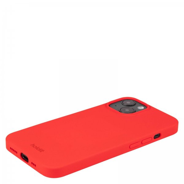 holdit iPhone 14 Silikonikuori Chili Red