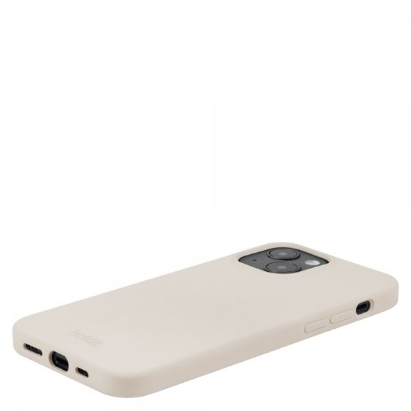holdit iPhone 13/14 Silikonikuori Light Beige
