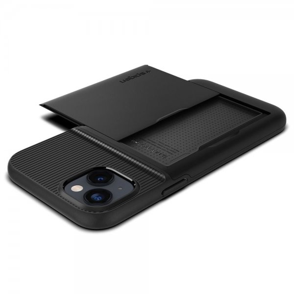 Spigen iPhone 14 -suojakotelo Slim Armor CS, musta
