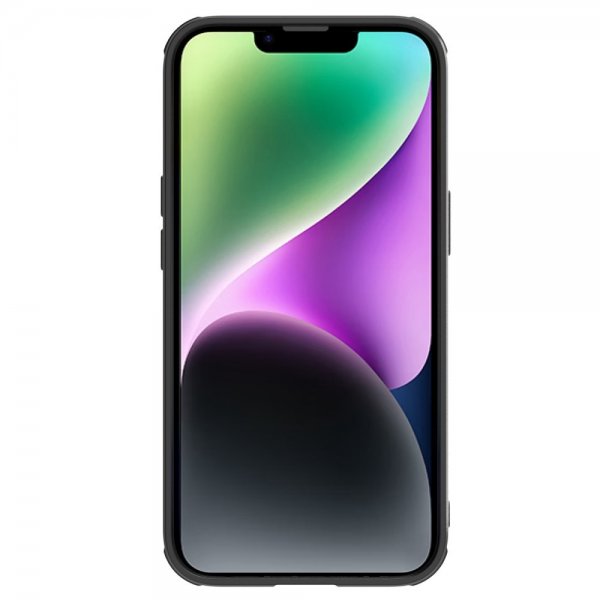 Nillkin iPhone 13/iPhone 14 kuori Synthetic Fiber Musta