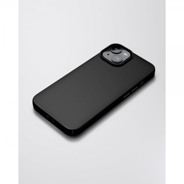 Nudient iPhone 14 -suojakuori Thin Case MagSafe Ink Black