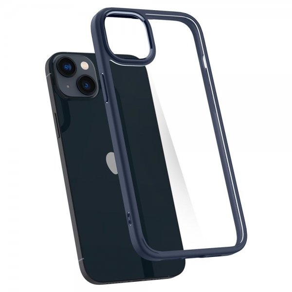 Spigen iPhone 14 Ultra Hybrid -suojakuori, laivastonsininen
