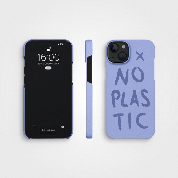 agood company iPhone 14 Suojakuori Kasvipohjainen Muoviton Vista Blue