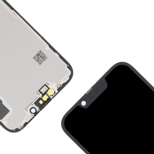 iPhone 14 Soft OLED -näyttö, korkealaatuinen, musta (DD-merkki)