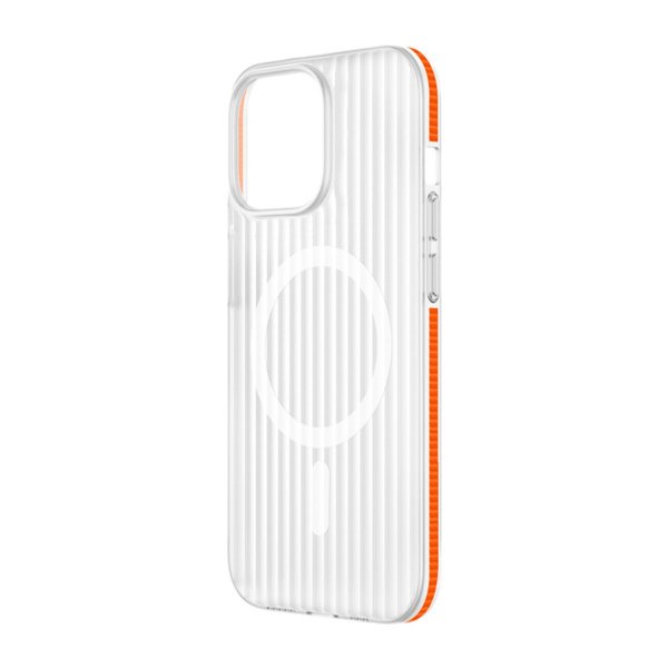 iPhone 13/iPhone 14 Kuori Uurrettu MagSafe Oranssi