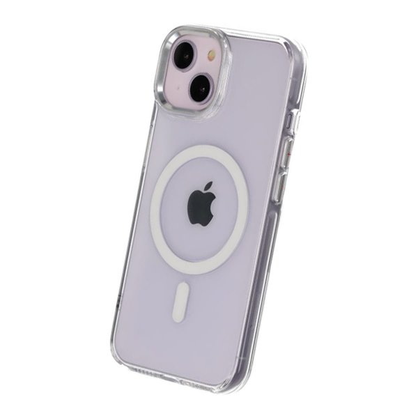 Rvelon iPhone 13/iPhone 14 Kuori TPU MagSafe Läpinäkyvä