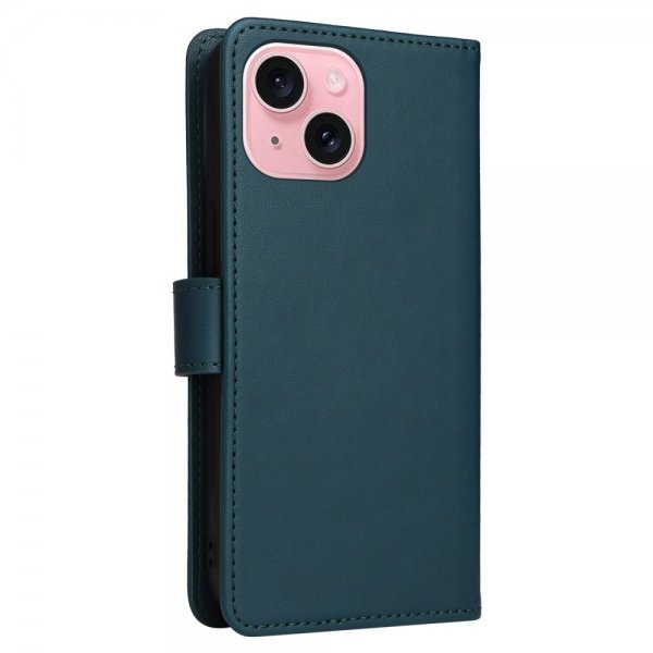 Betopnice iPhone 15 -kuori irrotettavalla kannella 005 sininen