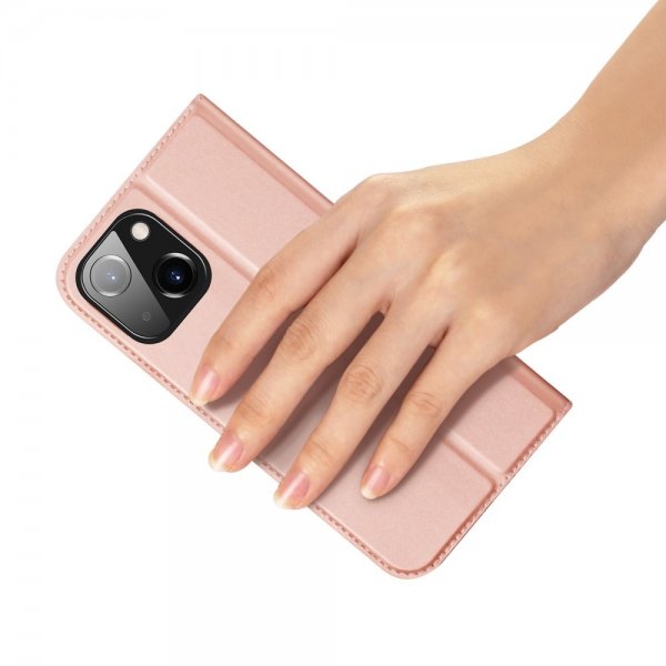 Dux Ducis iPhone 15 Kotelo Skin Pro Series Ruusukulta