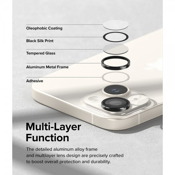Ringke iPhone 15/iPhone 15 Plus kamerasuojus Camera Lens Frame