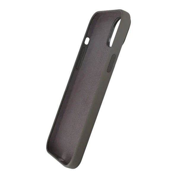 Rvelon iPhone 15 Silikonikuori Harmaa