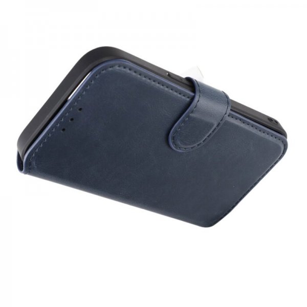 Rvelon iPhone 15 -kotelo, 4 korttipaikkaa, MagSafe, sininen
