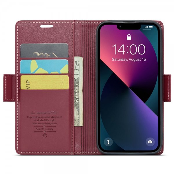 CaseMe iPhone 15 Plus Suojakotelo 023 Sarja Punainen