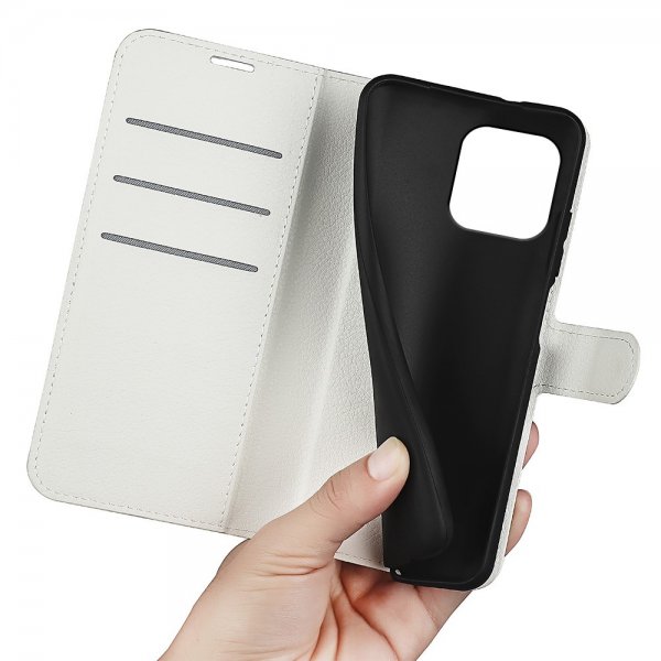 iPhone 15 Plus Litsi Valkoinen Kotelo