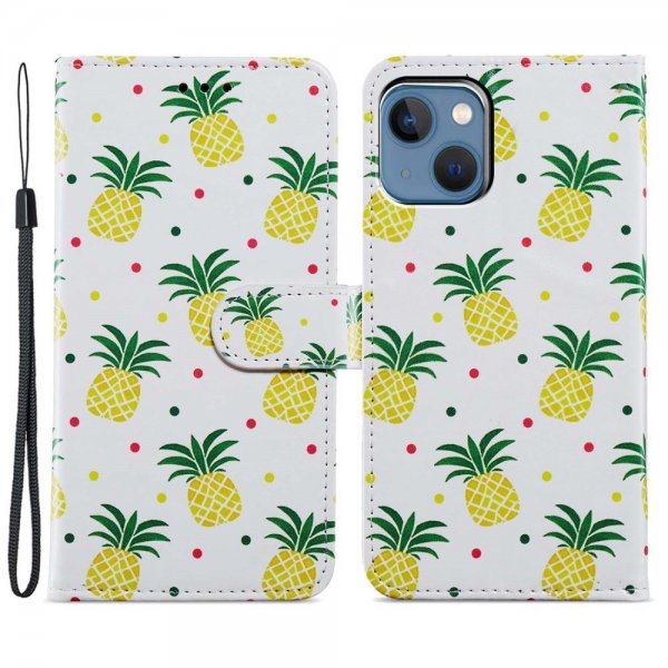 iPhone 15 Plus Suojakuori Ananas-aiheella