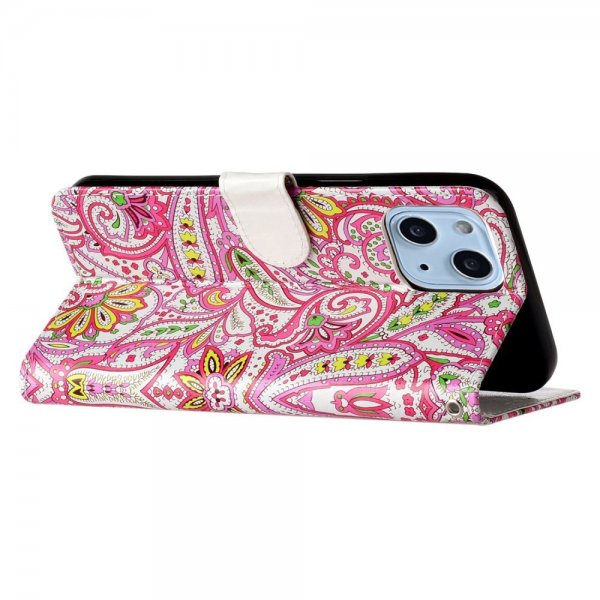 iPhone 15 Plus Suojakuori Paisleymotiivi
