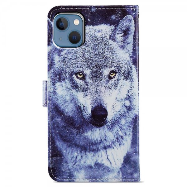 iPhone 15 Plus Suojakuori Susi-aiheella