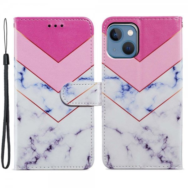 iPhone 15 Plus Suojakuori Kuvio Valkoinen Marmori
