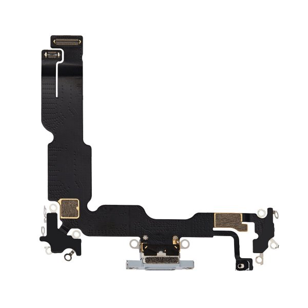 iPhone 15 Plus Latausportti flex-kaapelilla - Sininen