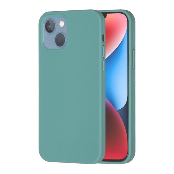 iPhone 15 Plus Silikonisuojakuori Vihreä