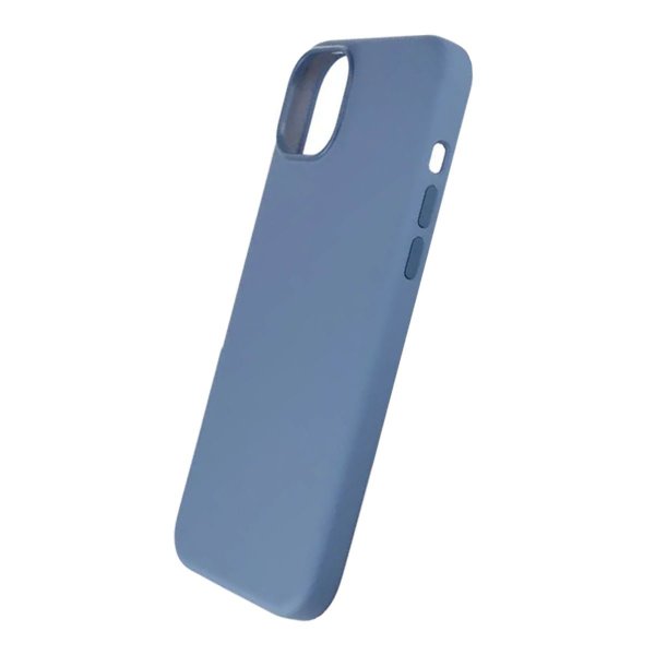 Rvelon iPhone 15 Plus silikonisuojakuori vaaleansininen