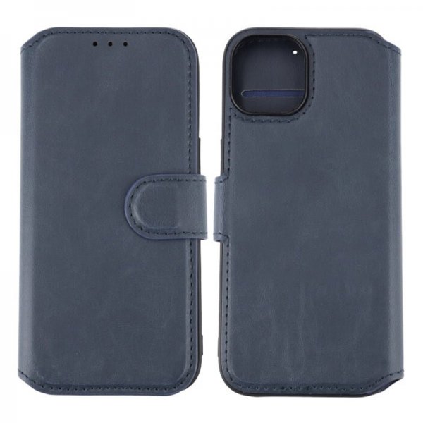 Rvelon iPhone 15 Plus Kotelo Magneettinen Irrotettava Kuori Sininen
