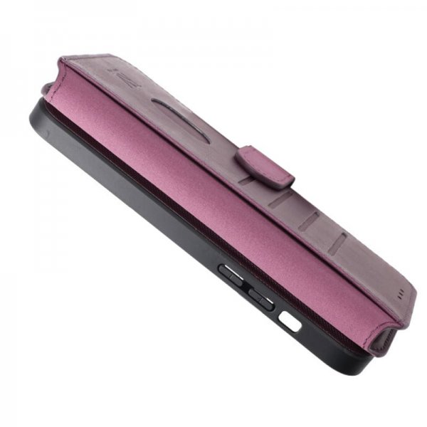 Rvelon iPhone 15 Plus -kotelo Magneettinen irrotettava kuori violetti