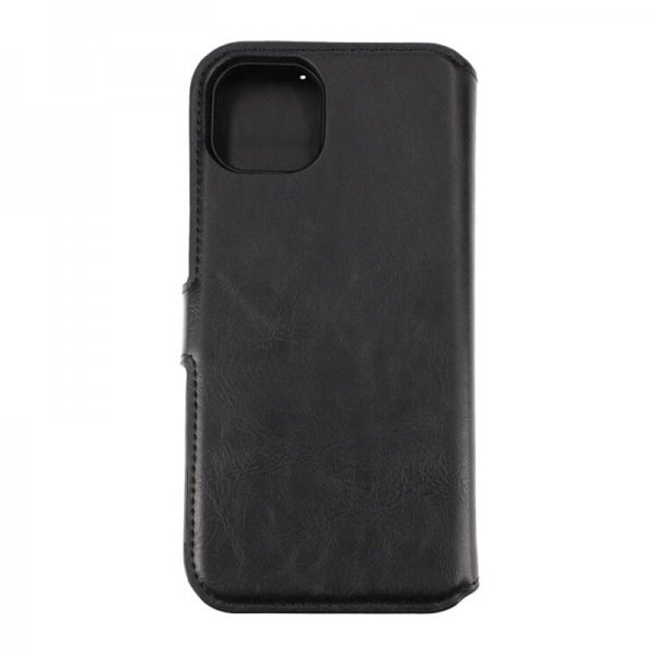 Rvelon iPhone 15 Plus -kotelo Magneettinen irrotettava kuori, musta