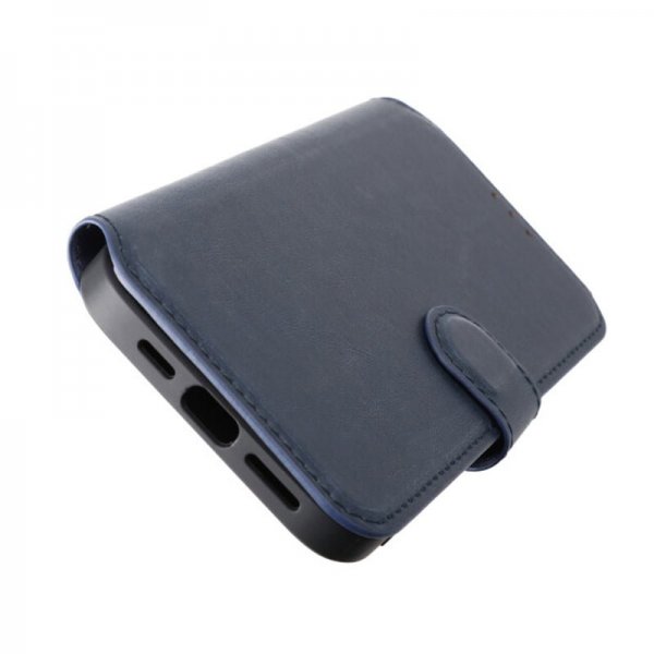 Rvelon iPhone 15 Plus -kotelo, 4 korttipaikkaa, MagSafe, sininen
