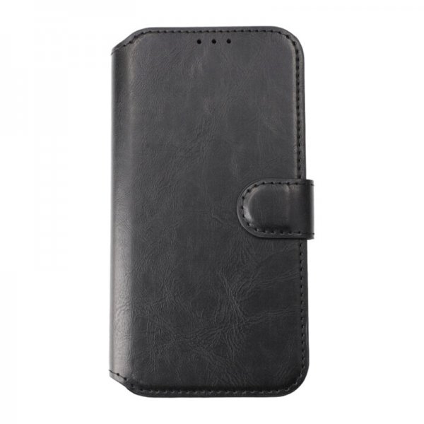 Rvelon iPhone 15 Plus Kotelo 4 Korttipaikkaa MagSafe Musta